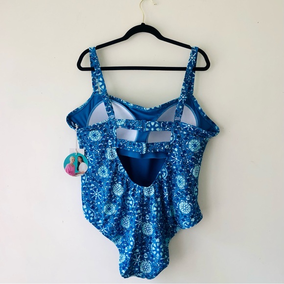 RHODE x Target Zinnia Floral Print One-Piece Swimsuit, 2X NWT - Picture 7 of 8